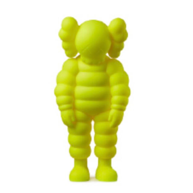 #10 KAWS WHAT PARTY YELLOWキャラクターグッズ