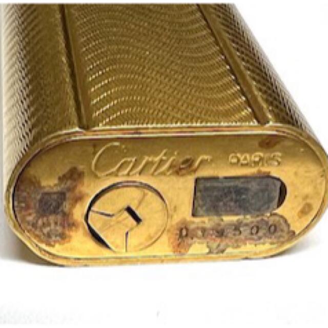 Cartier(カルティエ)のカルティエ ライター ガスライター ゴールド メンズのファッション小物(タバコグッズ)の商品写真