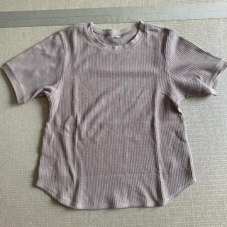 ユニクロ(UNIQLO)の美品 UNIQLO ワッフルTシャツ(Tシャツ(半袖/袖なし))