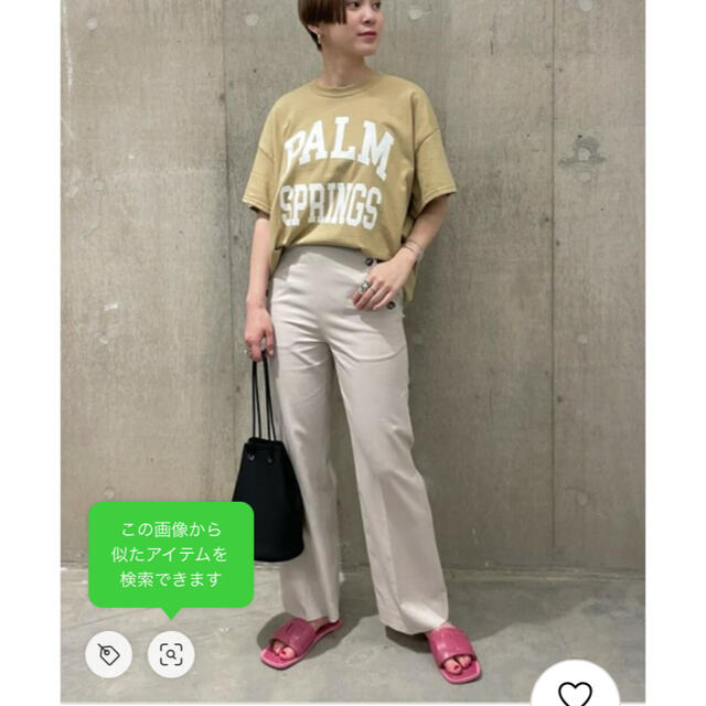 JOURNAL STANDARD(ジャーナルスタンダード)のジャーナルスタンダード☆ラウンドヘムロゴTシャツ レディースのトップス(Tシャツ(半袖/袖なし))の商品写真