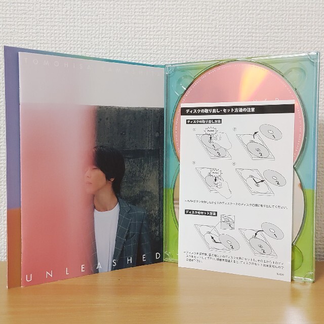 山下智久UNLEASHED(初回生産限定FEEL盤)CD＋DVD＋ブックレット