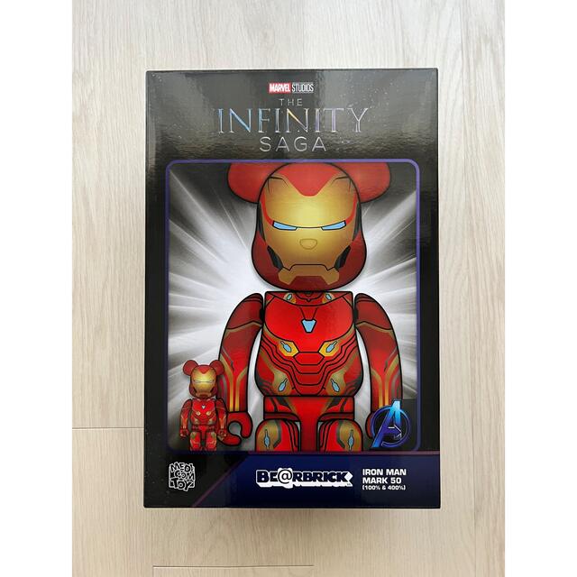 BE@RBRICK IRON MAN MARK 50 100％ & 400％