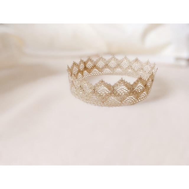 baby crown キッズ/ベビー/マタニティのメモリアル/セレモニー用品(お宮参り用品)の商品写真