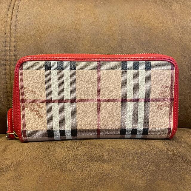 BURBERRY(バーバリー)のバーバリー　Burberry  長財布　ラウンドファスナー レディースのファッション小物(財布)の商品写真