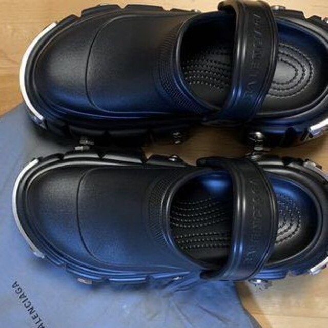 新品登場 BALENCIAGA メンズ - Balenciaga ×Crocs サンダル HARDCROCS
