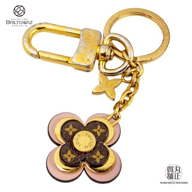 LOUIS VUITTON - ルイヴィトン キーホルダー ポルトクレ・ブルーミング