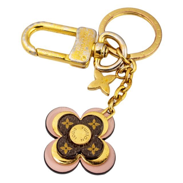 LOUIS VUITTON - ルイヴィトン キーホルダー ポルトクレ・ブルーミング
