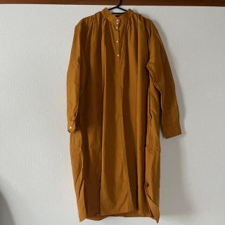 ユニクロ(UNIQLO)のUNIQLO U シャツワンピース(ロングワンピース/マキシワンピース)