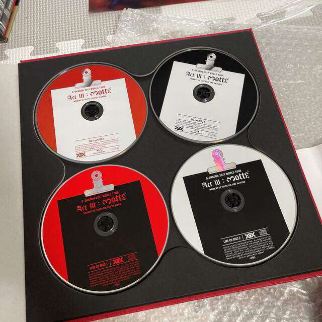 BIGBANG(ビッグバン)の【帯付き♡】おまけ付き♡G-DRAGON ☆CD、DVDセット☆ エンタメ/ホビーのCD(K-POP/アジア)の商品写真