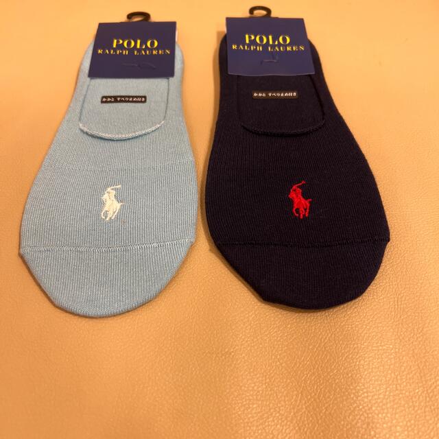 POLO RALPH LAUREN(ポロラルフローレン)の推奨品❗️新品　レディース ポロラルフローレン　ペッツソックス2足組　送料無料 レディースのレッグウェア(ソックス)の商品写真