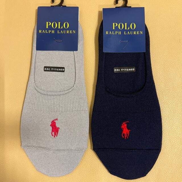 POLO RALPH LAUREN(ポロラルフローレン)の推奨品❗️新品　レディース  ポロラルフローレン　ペッツソックス2足組　送料無料 レディースのレッグウェア(ソックス)の商品写真