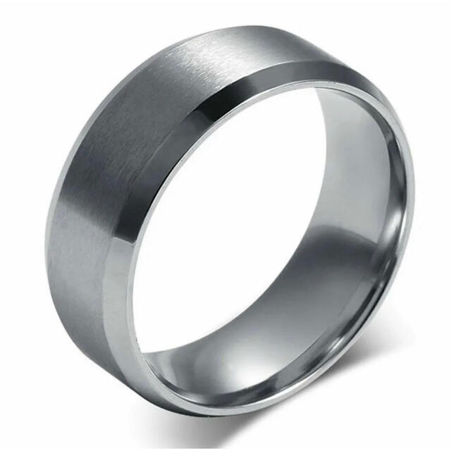 チタンリング　指輪　サイズ10号 レディースのアクセサリー(リング(指輪))の商品写真