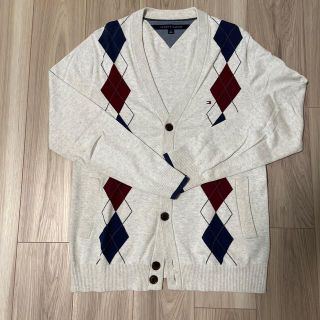 トミーヒルフィガー(TOMMY HILFIGER)のTOMMY HILFIGER メンズカーディガン　Lサイズ(カーディガン)