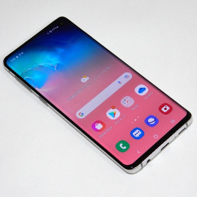 Galaxy(ギャラクシー)のSIMフリー版 SAMSUNG Galaxy S10 スマホ/家電/カメラのスマートフォン/携帯電話(スマートフォン本体)の商品写真