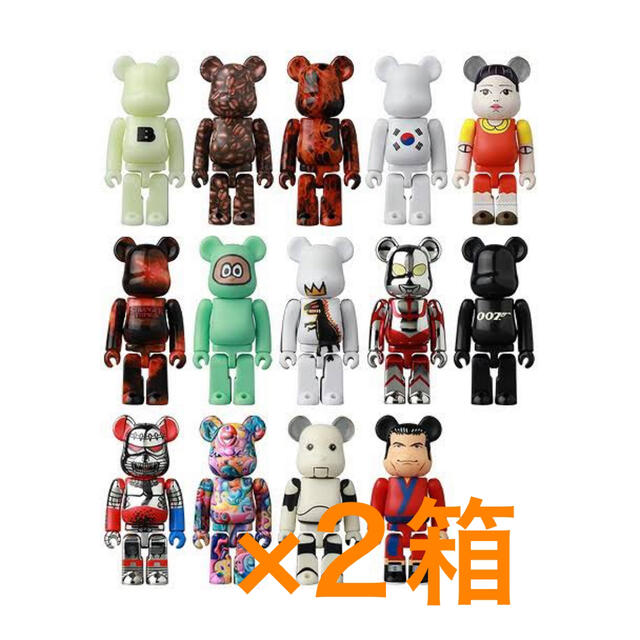 be@rbrick series 44 2箱bearbrick