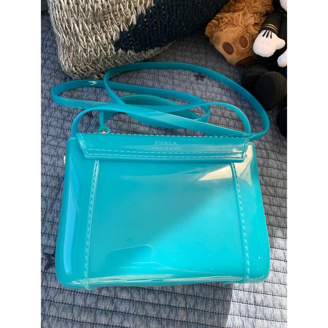 Furla(フルラ)のFURLA 未使用品　キャンディバッグ　ジェリー　ブルー　水色　メトロポリス レディースのバッグ(ハンドバッグ)の商品写真