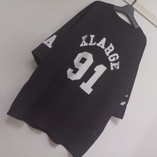 エクストララージ(XLARGE)のXLARGE NUMBERING FOOTBALL フットボールTee XL(Tシャツ/カットソー(半袖/袖なし))