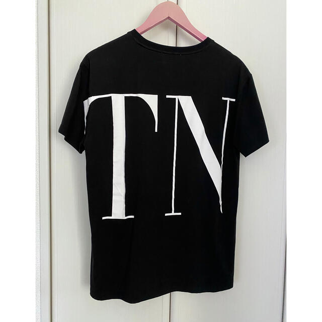 着丈68cm【美品】ヴァレンティノ ビッグロゴ Tシャツ 黒 XXLサイズ www