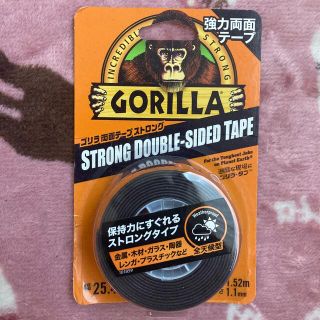 ゴリラ(gorilla)の新品未開封/Gorilla Glue ゴリラ 強力両面テープ ストロング(テープ/マスキングテープ)