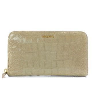 ミュウミュウ クロコダイル 財布(レディース)の通販 100点以上 ...