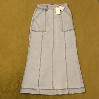 ページボーイ(PAGEBOY)の新品タグ付き PAGE BOY マーメイドデニムスカート(ロングスカート)