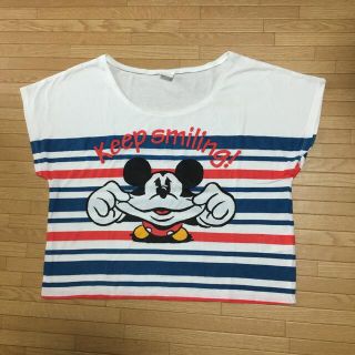 ディズニー(Disney)のDisney ミッキーのTシャツ　M(Tシャツ(半袖/袖なし))