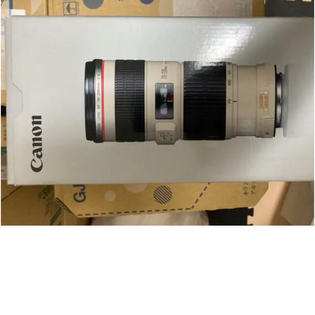 アウトレット☆送料無料】 Canon - EF70-200F4L Canon 新品保証書/付属