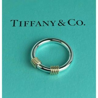 ティファニー(Tiffany & Co.)のTiffany＆Co. ティファニー バンドウィズ2 リング 925/750(リング(指輪))