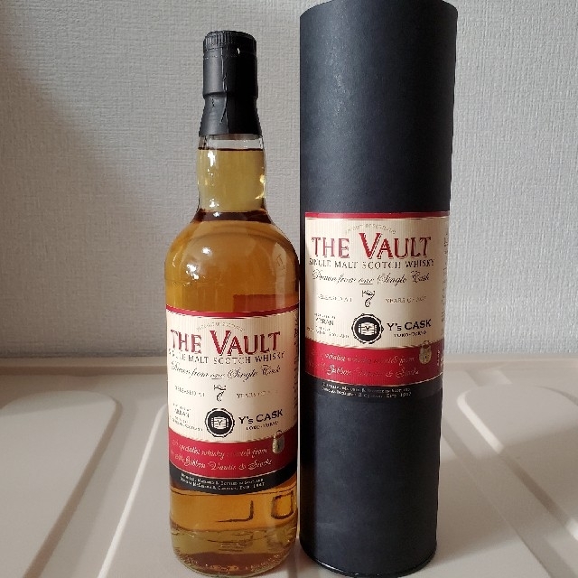 アラン　バーボンバレル　The vault y's cask 7年