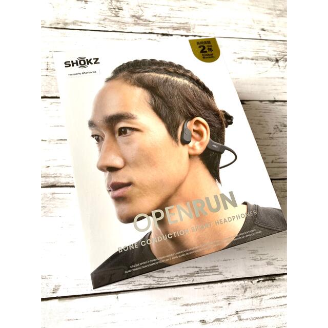 最新機種★Shokz OpenRun骨伝導ワイヤレスヘッドホン