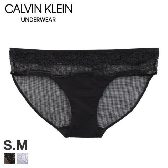 ck Calvin Klein(シーケーカルバンクライン)の新品Calvin Klein UnderwearカルバンクラインレースショーツM レディースの下着/アンダーウェア(ショーツ)の商品写真
