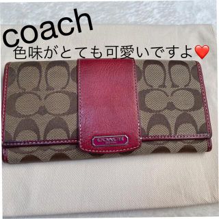 コーチ(COACH)のcoach 財布(長財布)