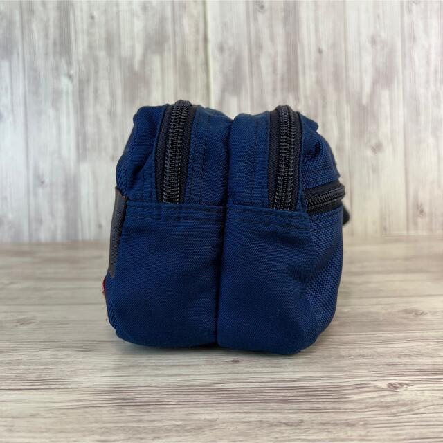 BRIEFING(ブリーフィング)の【希少レア】BRIEFING DOUBLE ZIP POUCH USA製 青 メンズのバッグ(その他)の商品写真