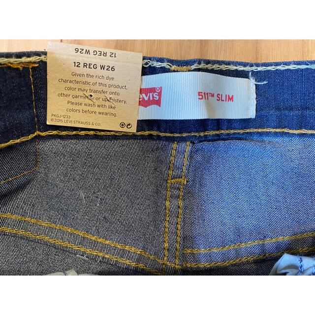 Levi's(リーバイス)のLevi'skids 511デニムハーフパンツ　140〜150㎝　新品 キッズ/ベビー/マタニティのキッズ服男の子用(90cm~)(パンツ/スパッツ)の商品写真