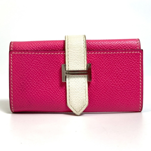 エルメス HERMES ベアン H金具 4連 キーケース ヴォーエプソン O□刻
