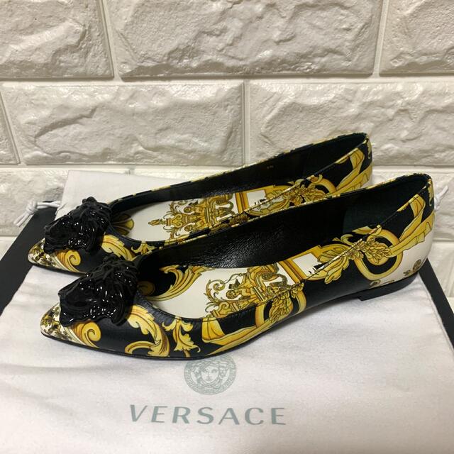 新品】VERSACE メデューサ バロック柄パンプス 23cm - ハイヒール/パンプス