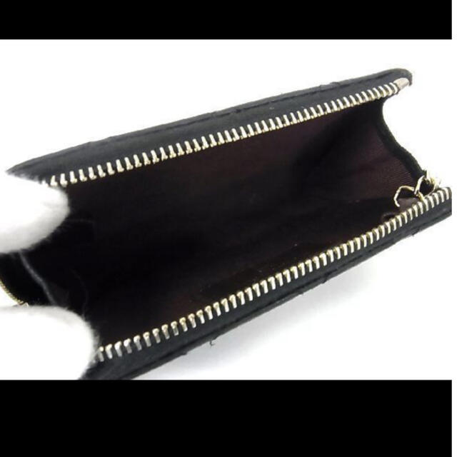 美品 CHANEL マトラッセ L字ファスナー コインケース キーケース