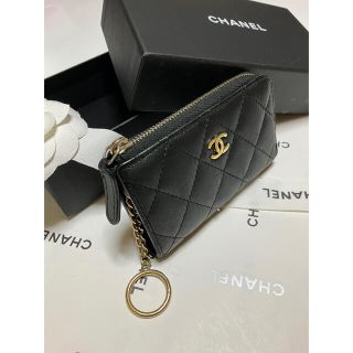 シャネル(CHANEL)の美品  CHANEL  マトラッセ L字ファスナー コインケース  キーケース (コインケース)