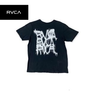 ルーカ(RVCA)のRVCA ブラック プリント 半袖Tシャツ ルーカ(Tシャツ/カットソー(半袖/袖なし))