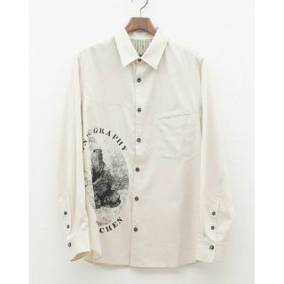 ヨウジヤマモト(Yohji Yamamoto)のZIGGY CHEN SS22 スカラープリントシャツ(シャツ)