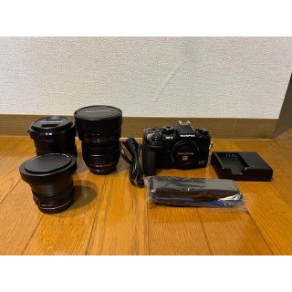 オリンパス(OLYMPUS)のOM-D E-M1 Mark III MARK と超広角レンズ2本セット(ミラーレス一眼)