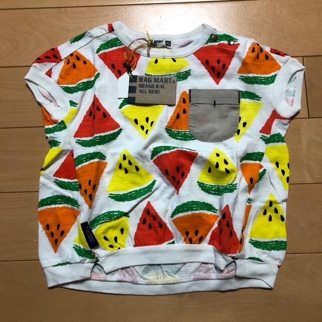 RAG MART(ラグマート)のあじゅん様専用　新品　Tシャツ　２枚 キッズ/ベビー/マタニティのキッズ服男の子用(90cm~)(Tシャツ/カットソー)の商品写真