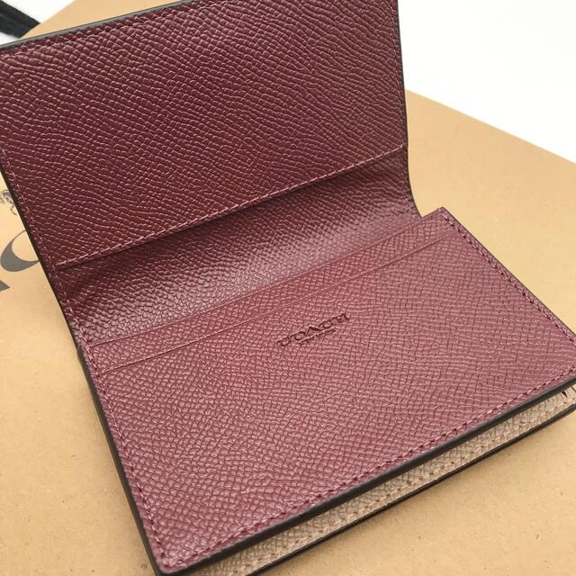 COACH☆新品】大人気!ビジネス カード ケース!トープ!名刺 COACH☆新品】大人気!ビジネス カード ケース!トープ!名刺