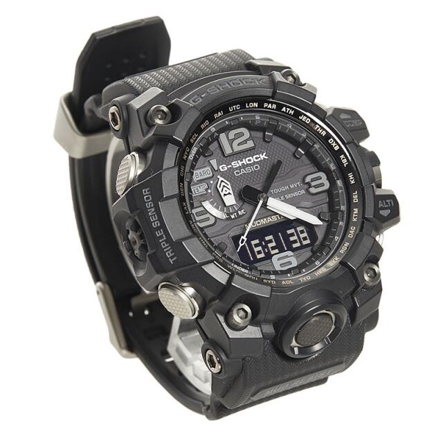 G-SHOCK(ジーショック)の美品 ジーショック マスターオブG マッドマスター 腕時計 5463 GWG-1000-1A1CR クオーツ ブラック文字盤 ステンレススチール メンズ G-SHOCK 【1-0061840】 メンズの時計(腕時計(アナログ))の商品写真