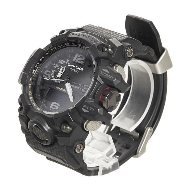 G-SHOCK(ジーショック)の美品 ジーショック マスターオブG マッドマスター 腕時計 5463 GWG-1000-1A1CR クオーツ ブラック文字盤 ステンレススチール メンズ G-SHOCK 【1-0061840】 メンズの時計(腕時計(アナログ))の商品写真