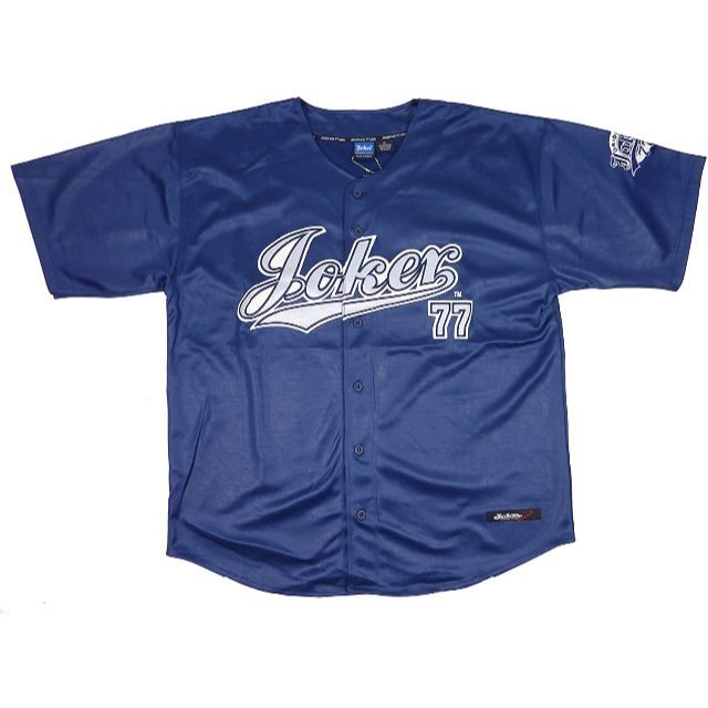 JOKER77 ジョーカー77 ベースボール シャツ ネイビー XL