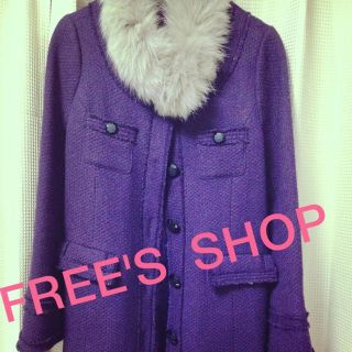 フリーズショップ(FREE'S SHOP)のFREE'S  SHOP  コート♡(ロングコート)