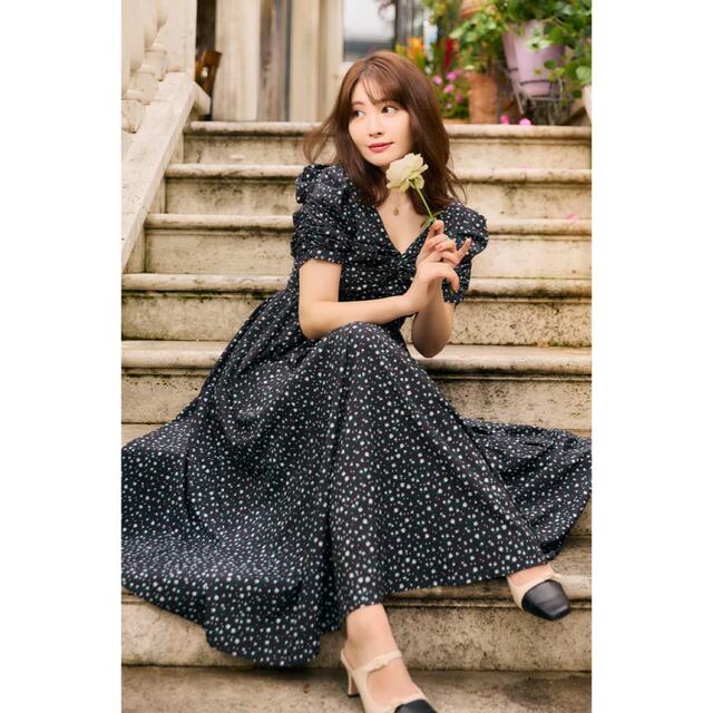 herlipto Roseraie Long Dressレディース