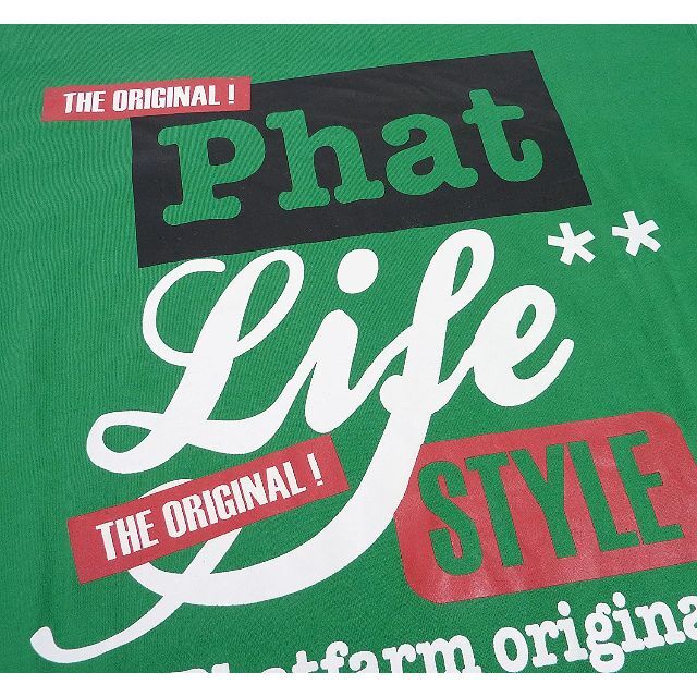 ファットファーム PHAT LIFE STYLEロゴ 半袖 Tシャツ XL 2