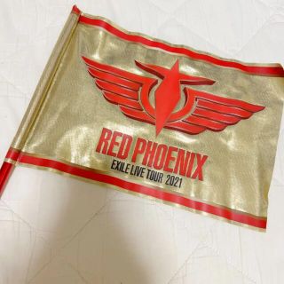 エグザイル(EXILE)のEXILE RED PHOENIX フラッグ(ミュージシャン)